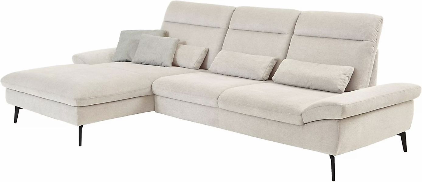 HUKLA Ecksofa "HU-HP22156", inkl. Kopfpolsterverstellung, optional mit Sitz günstig online kaufen