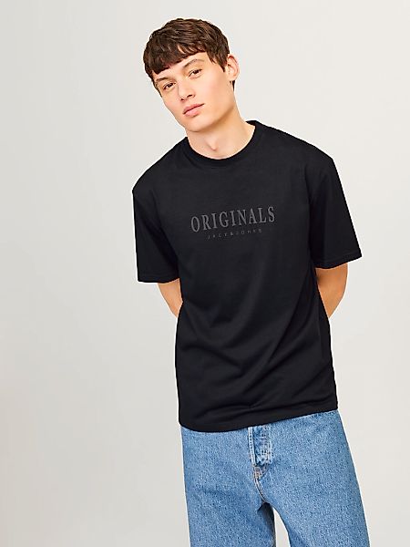 Jack & Jones Rundhalsshirt "JORFREDERIKSBERG TEE SS CREW NECK NOOS" günstig online kaufen