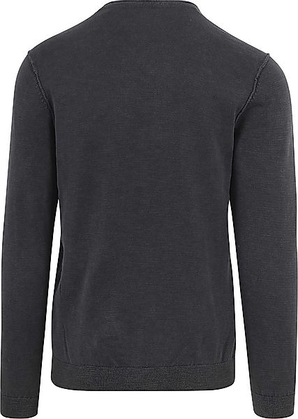 NO EXCESS Strickpullover Pullover Crewneck Garment Dyed + Stone Washed günstig online kaufen