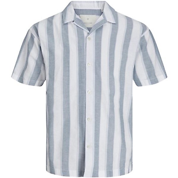 Jack & Jones  Hemdbluse Hemd SUMMER STRIPE RESORT Kurzarmhemd günstig online kaufen
