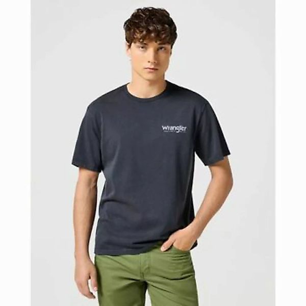 Wrangler  T-Shirts & Poloshirts 112357350-FADED BLACK günstig online kaufen