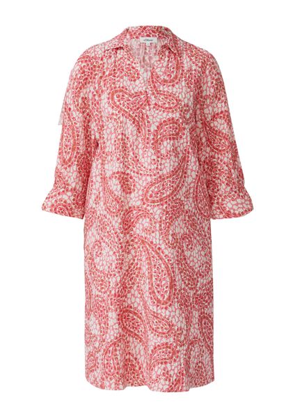 s.Oliver Minikleid Kleid Strukturiertes Hemdblusenkleid mit günstig online kaufen