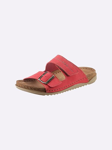 Fischer-Markenschuh Sarah Pantolette aus Nappalino (Lederimitat), günstig online kaufen
