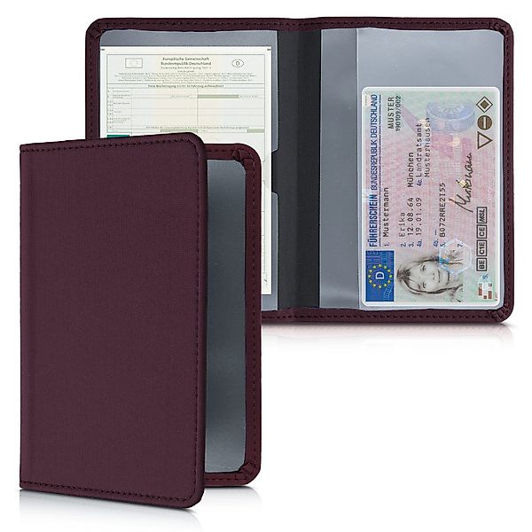 kwmobile Etui Fahrzeugschein Hülle mit Kartenfächern, günstig online kaufen