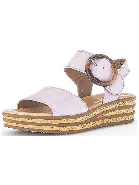 Gabor Sandalen Veloursleder Riemchensandalette günstig online kaufen