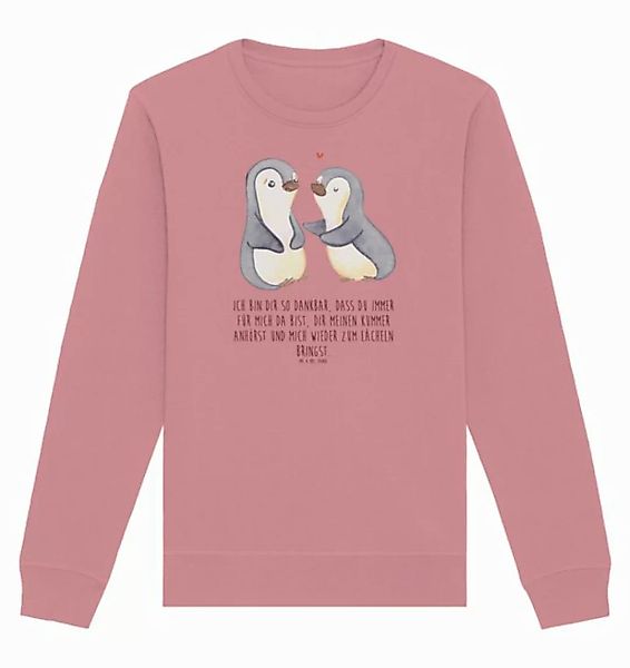 Mr. & Mrs. Panda Longpullover Pinguine trösten Größe XXL - Canyon Pink - Ge günstig online kaufen