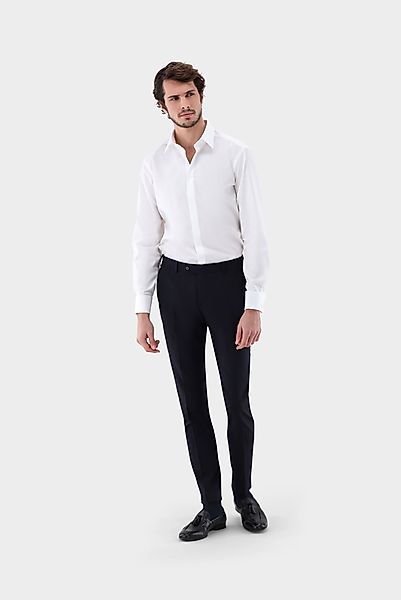 Smokinghemd mit Kentkragen Tailor Fit günstig online kaufen