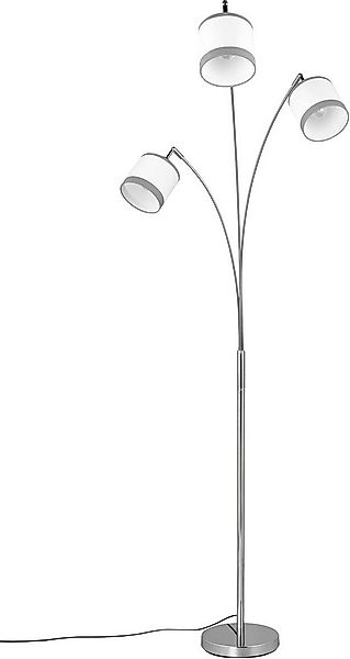 lightling Stehlampe Davis, ohne Leuchtmittel, Fußschalter, E14 günstig online kaufen