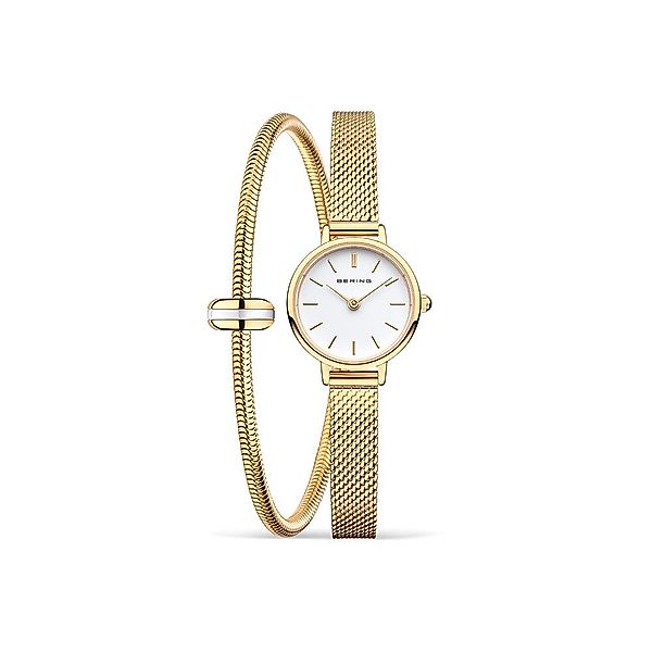 Bering Quarzuhr Bering Classic gold glänzend günstig online kaufen
