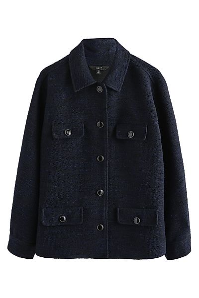 Next Hemdjacke Hemdjacke aus Bouclé zum günstig online kaufen
