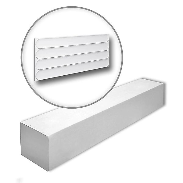 NOEL & MARQUET NMC ARC S-Box ARSTYL 3D Wandpaneele 1 Karton mit 9 Paneelen günstig online kaufen