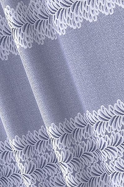 QBTEXTIL Gardine aus Jacquard-Stoff weiß 34803, günstig online kaufen