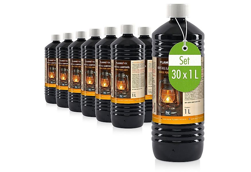 Höfer Chemie GmbH Lampenöl 30x 1 L FLAMBIOL® Lampenöl Hochrein Kristallklar günstig online kaufen