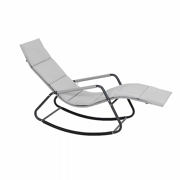 Siena Garden Schaukelliege Aliano 143 cm x 57 cm x 84 cm Grau günstig online kaufen