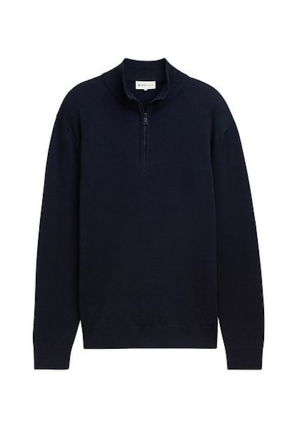 TOM TAILOR Troyer Pullover Strickpullover Troyer (1-tlg) günstig online kaufen
