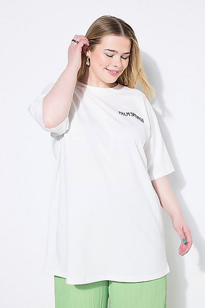 Studio Untold T-Shirt T-Shirt Oversize Shape Halbarm Rückenprint günstig online kaufen