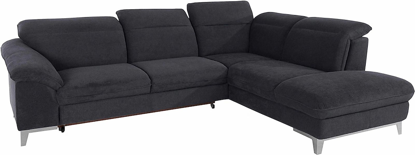 COTTA Polstergarnitur Teresa, (Set), Set: bestehend aus Ecksofa und Hocker, günstig online kaufen