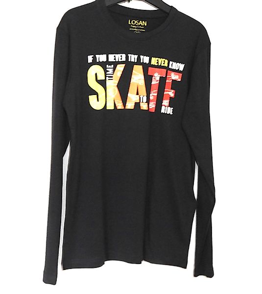 LOSAN Rundhalspullover Skate günstig online kaufen