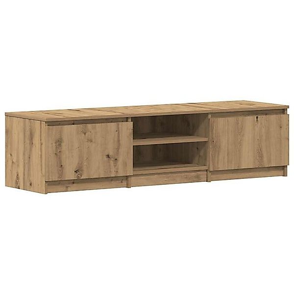 vidaXL TV-Schrank TV-Schrank Artisan-Eiche 140x40x36 cm Holzwerkstoff (1-St günstig online kaufen