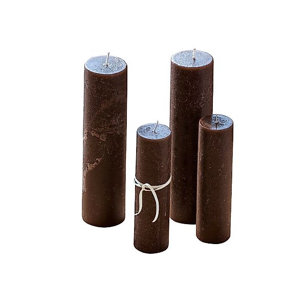 Mirabeau Stumpenkerze Kerze 4er Set Avinal günstig online kaufen