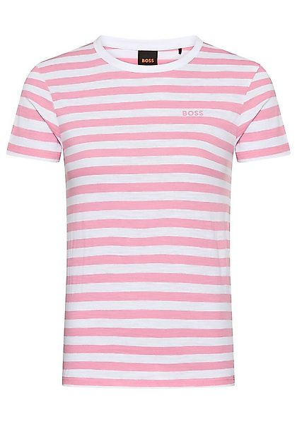 BOSS ORANGE T-Shirt Esla Striped Premium Damenmode Premium Damenmode, im ge günstig online kaufen