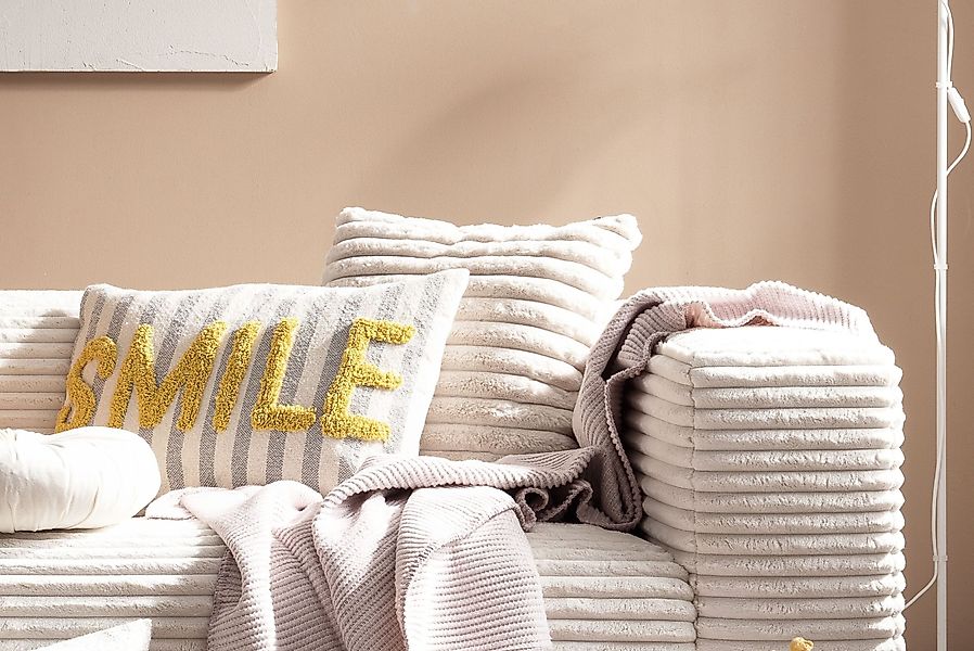 done. Sitzkissen "Polar" Kissenhülle aus leichtem Flanell günstig online kaufen