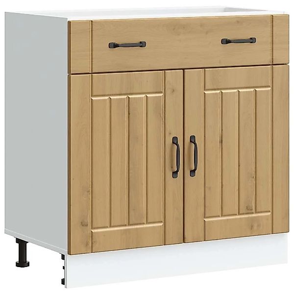 vidaXL Küchen-Unterschrank Lucca Artisan-Eiche Holzwerkstoff 853746 günstig online kaufen