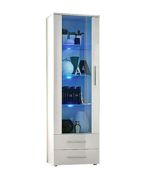 JVmoebel Vitrine Vitrine Design Schrank Holz Moderne Neu Weiß Holz Einricht günstig online kaufen