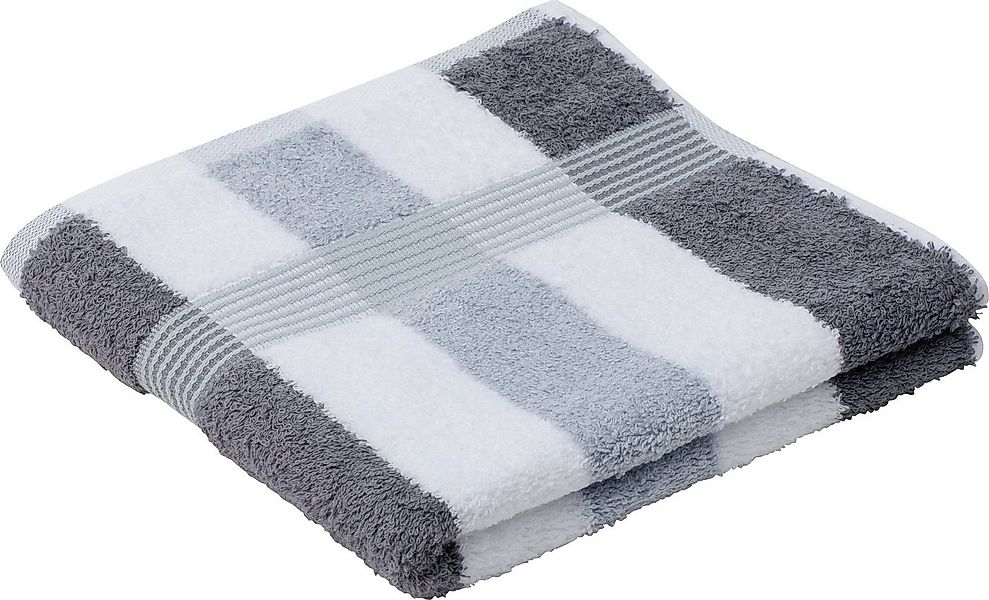 Gözze Handtücher New York, Walkfrottee (2-St), im Set, gestreift, mit struk günstig online kaufen