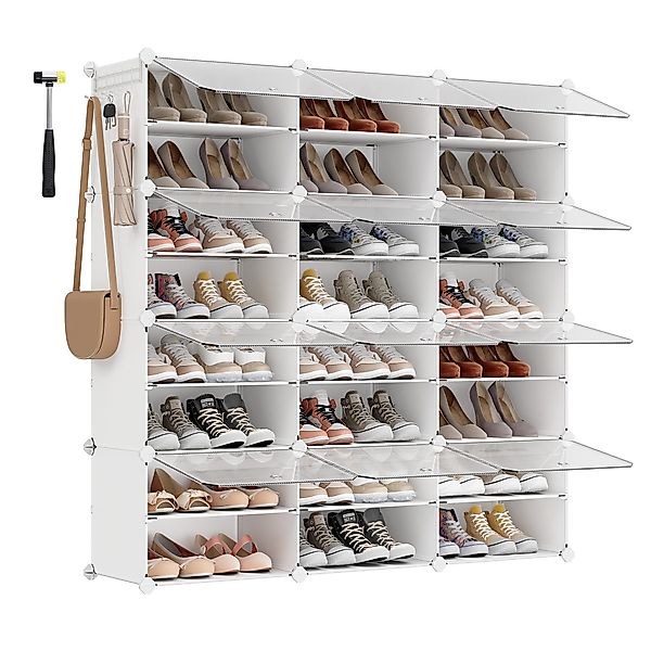 SONGMICS Schuhregal Schuhschrank, 4/6/10/12 Fächern mit günstig online kaufen