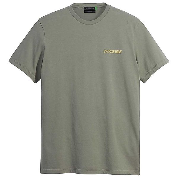 Dockers Logo Stencil Kurzärmeliges T-shirt S Agave Green günstig online kaufen