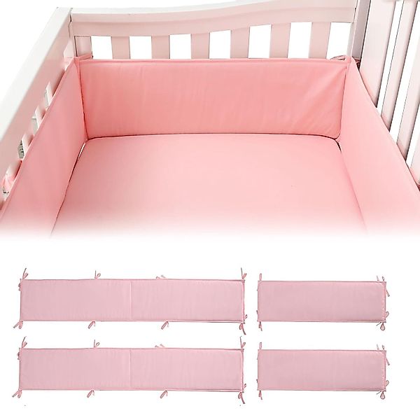 Refined Living Bettnestchen Bettumrandung 4-tlg für günstig online kaufen