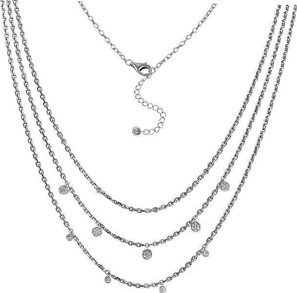 SilberDream Silberkette GSK4902WX SilberDream Zirkonia Halskette günstig online kaufen