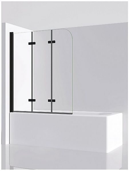 IMPTS Badewannenaufsatz Duschwand für Badewanne 3-teilig Badewannenaufsatz, günstig online kaufen