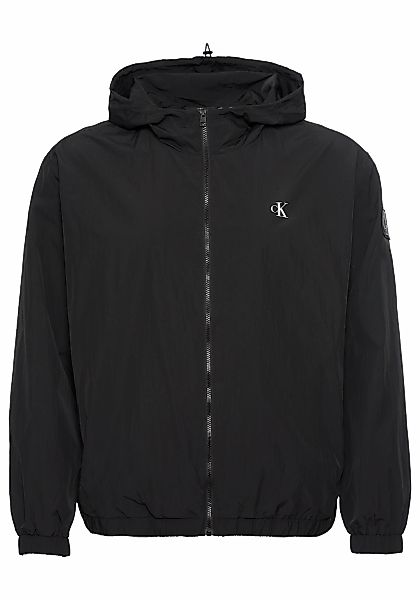 Calvin Klein Jeans Plus Windbreaker "PLUS WINDBREAKER", mit Kapuze, Große G günstig online kaufen