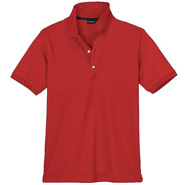 redfield Poloshirt Redfield Basic rot Poloshirt günstig online kaufen