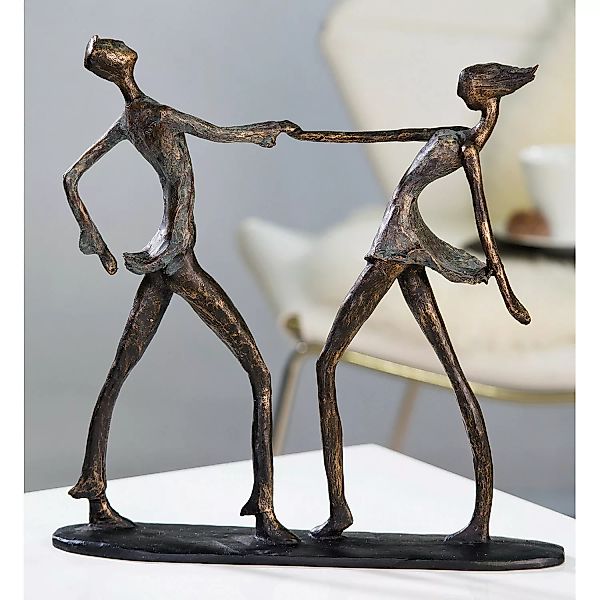 Casablanca by GILDE Skulptur Jive bronze günstig online kaufen
