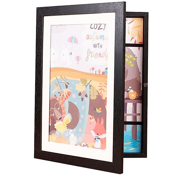 SURFOU Bilderrahmen Bilderrahmen Holz – Klappbarer Foto- & Kunstwerke Aufbe günstig online kaufen