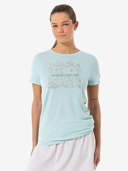 SUPER.NATURAL Print-Shirt für Damen, Merino SN günstig online kaufen