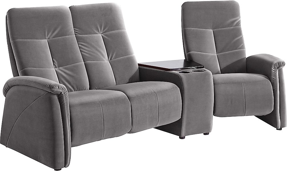 exxpo - sofa fashion 3-Sitzer »Tivoli, Kinosofa mit Tischablage & Stauraumf günstig online kaufen