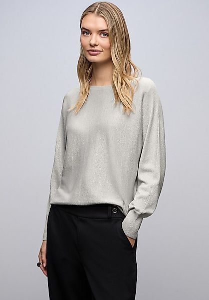 STREET ONE Rundhalspullover mit U-Boot-Ausschnitt günstig online kaufen