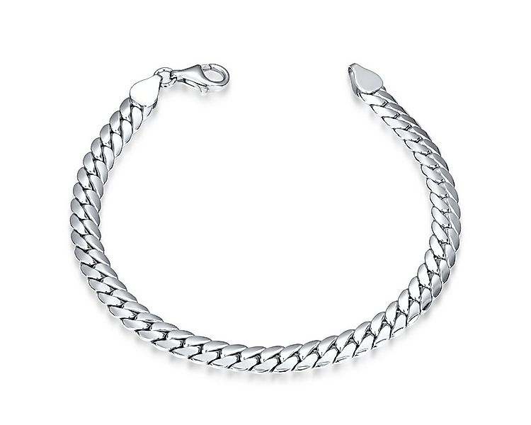 Materia Armband Herren Silber Panzerarmband 6mm SA-125, 925 Sterling Silber günstig online kaufen