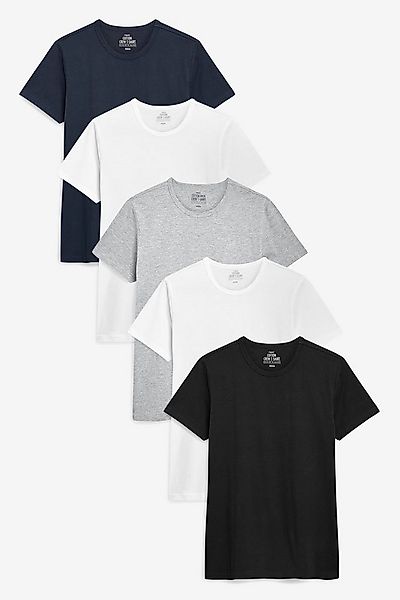 Next Unterhemd 5er-Pack T-Shirts (5-St) günstig online kaufen