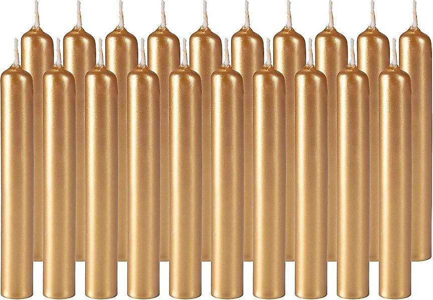 BRUBAKER Spitzkerze 20er Pack Geburtstagskerzen 9,5 cm - Geburtstag Spitzke günstig online kaufen