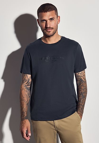 STREET ONE MEN T-Shirt aus reiner Baumwolle günstig online kaufen
