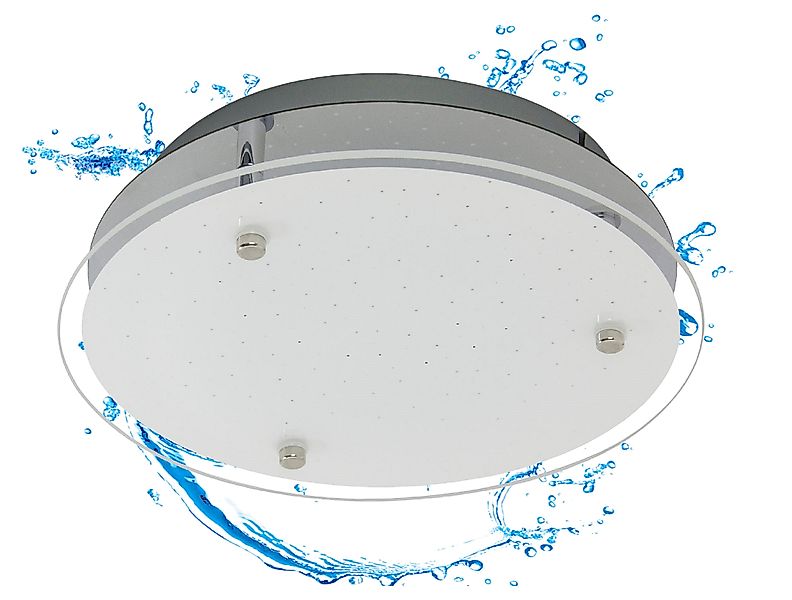 TRANGO LED Deckenleuchte, Dimmfunktion, 3101 Feuchtraum günstig online kaufen