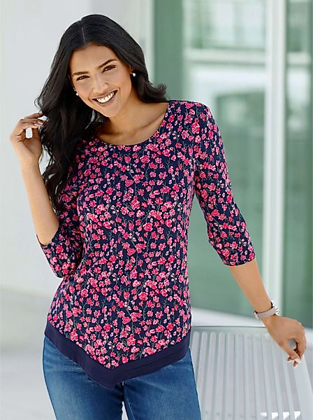 Classic Basics 3/4-Arm-Shirt "3/4-Arm-Shirt" 1 Stk. tlg. günstig online kaufen