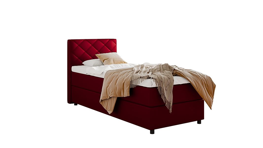 PANDA MÖBEL GmbH Boxspringbett DIAMARO 90x200, günstig online kaufen