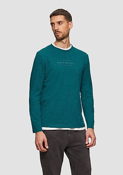 s.Oliver Langarmshirt T-Shirt (1-tlg) günstig online kaufen