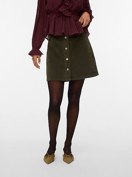 Vero Moda Cordrock VMETTA HR SHORT CORD SKATER SKIRT NOOS günstig online kaufen